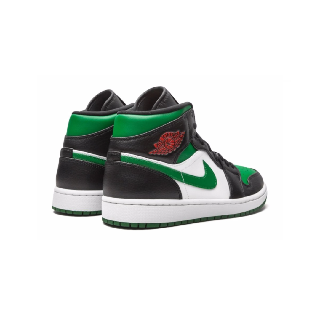 ⁦Jordan 1 Mid Green Toe sneakers – גורדן 1⁩ – תמונה ⁦3⁩