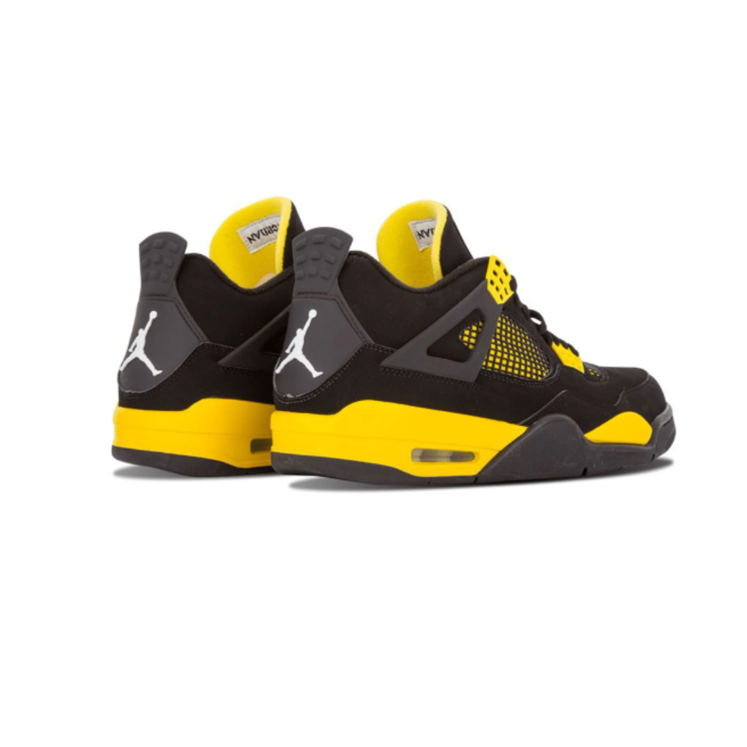 ⁦Jordan 4 Retro Thunder Sneakers -גורדן 4⁩ – תמונה ⁦3⁩