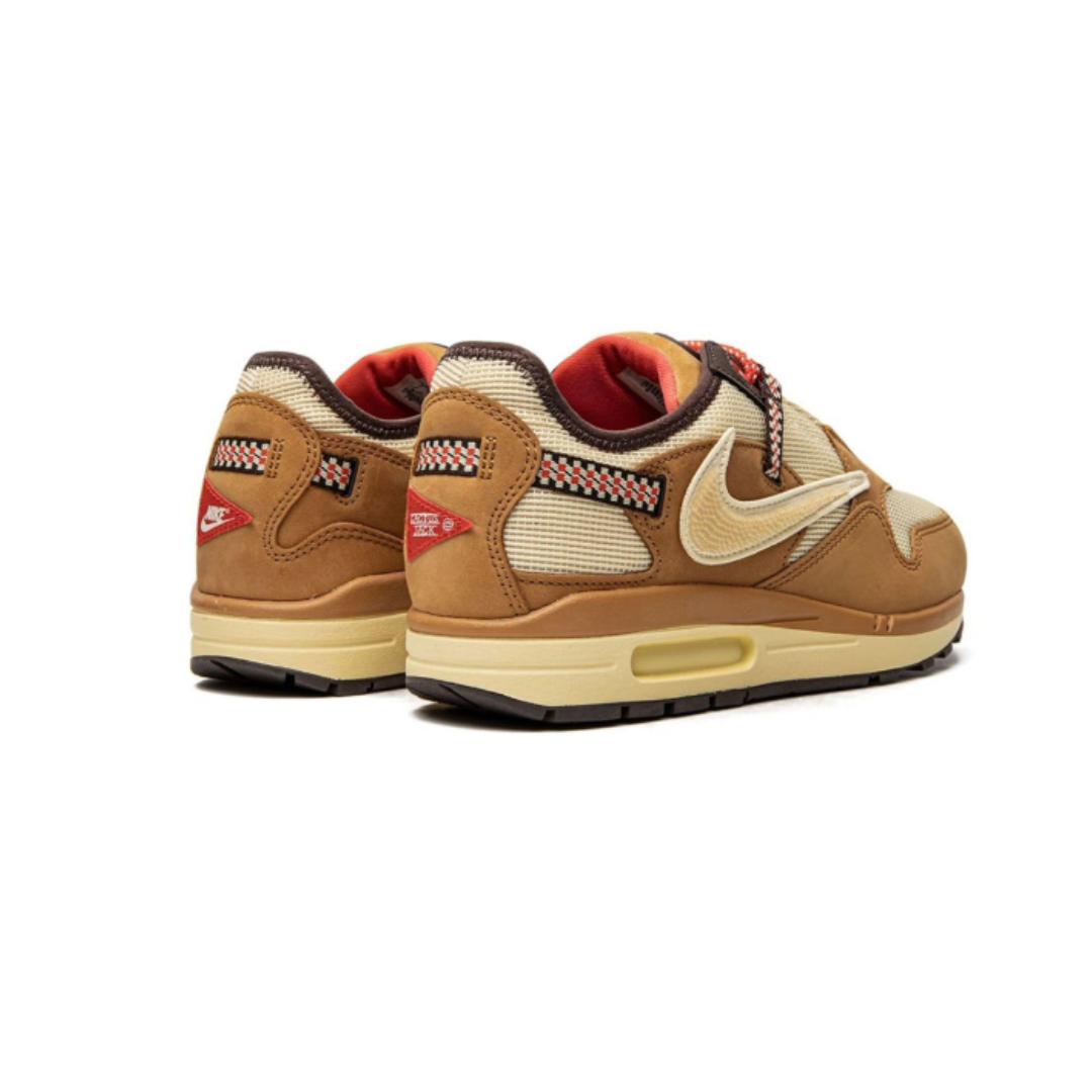 ⁦Air Max 1 x Travis Scott Wheat sneakers- איר מקס 1⁩ – תמונה ⁦3⁩