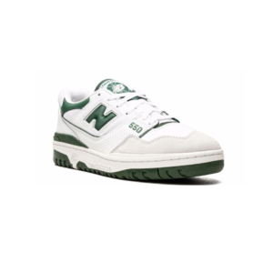 New Balance 550 white team forest- ניו באלנס 550