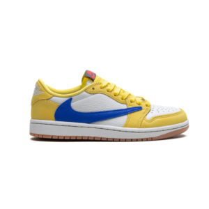 " Jordan 1 Low X Travis Scott "Canary   – גורדן 1