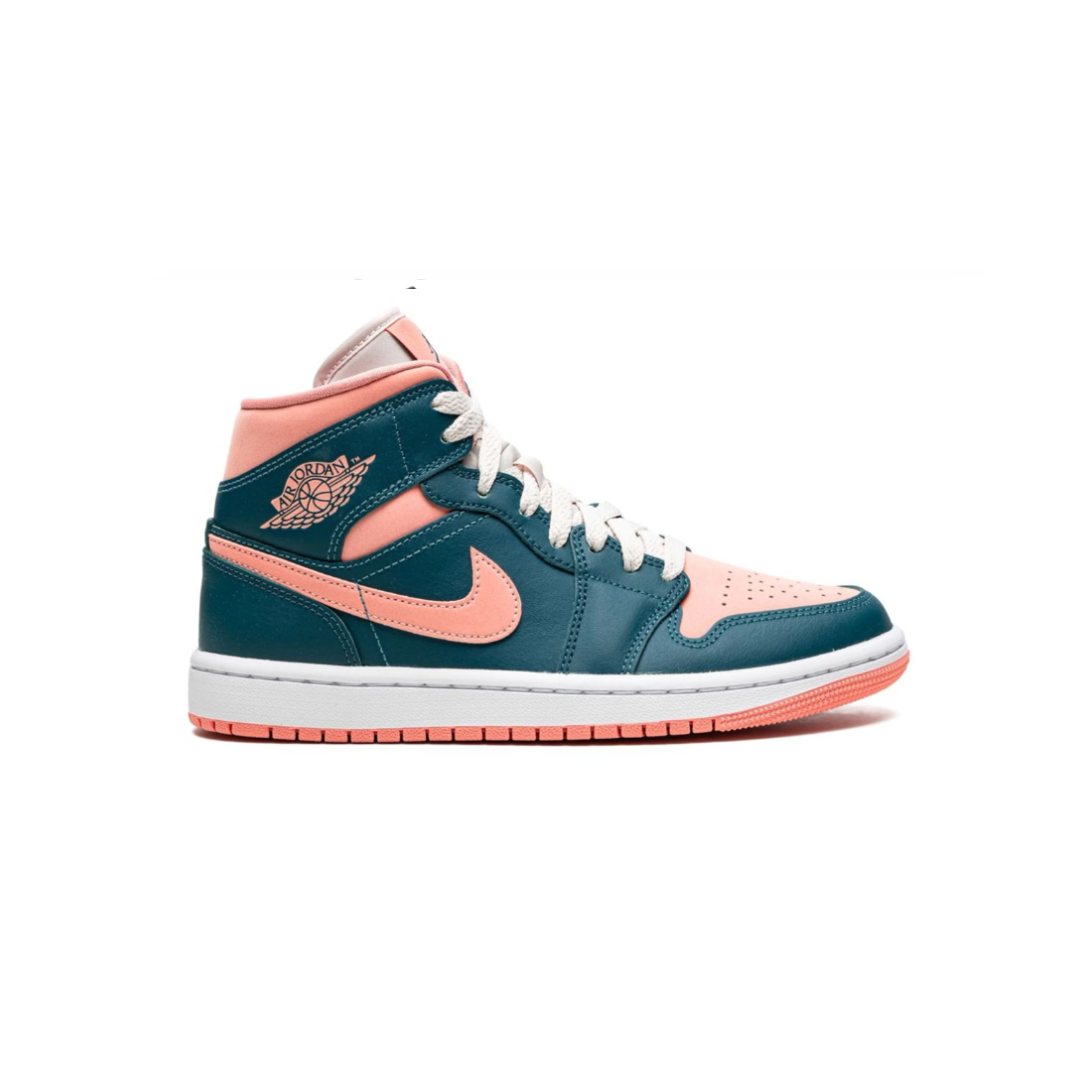 Jordan 1 Mid Dark Teal Green sneakers – גורדן 1