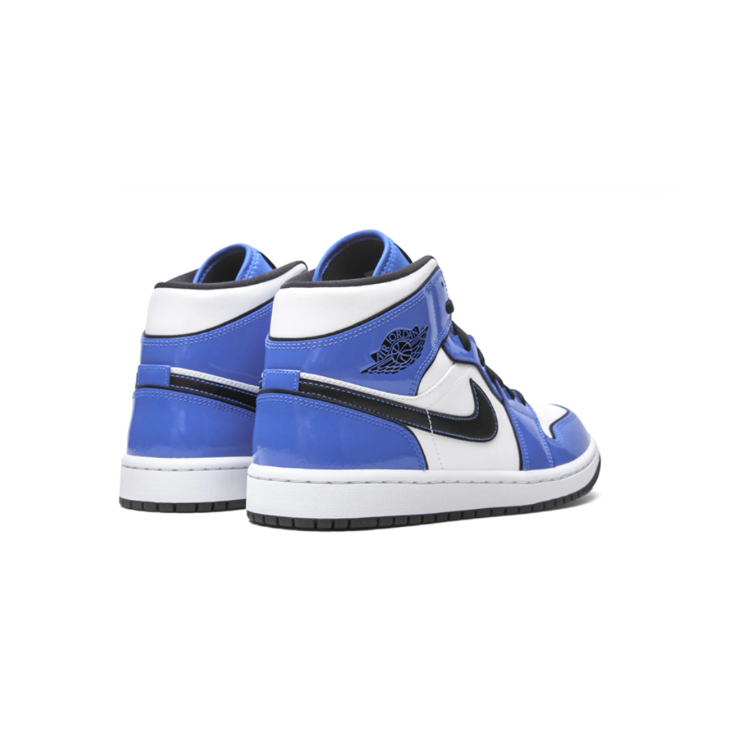 ⁦Jordan 1 Mid SE Blue sneakers – גורדן 1⁩ – תמונה ⁦3⁩
