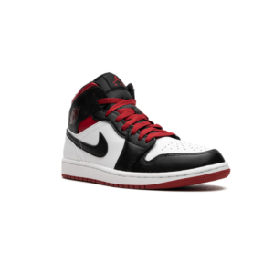 Jordan 1 Mid – Gym RedBlack Toe sneakers – גורדן 1