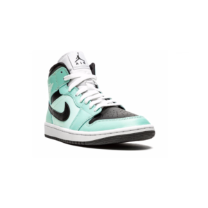 Jordan 1 Mid Aqua Black sneakers – גורדן 1
