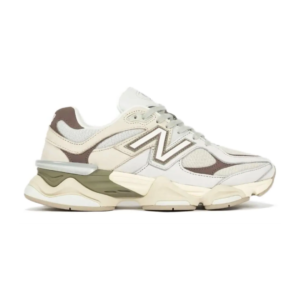 New Balance 9060 Grey Maroon Olive -נעלי ניו באלנס 9060