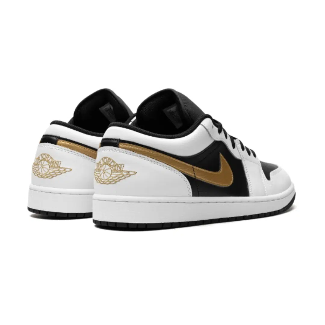 ⁦Air Jordan 1 Low Gold Swoosh sneakers – גורדן 1⁩ – תמונה ⁦3⁩