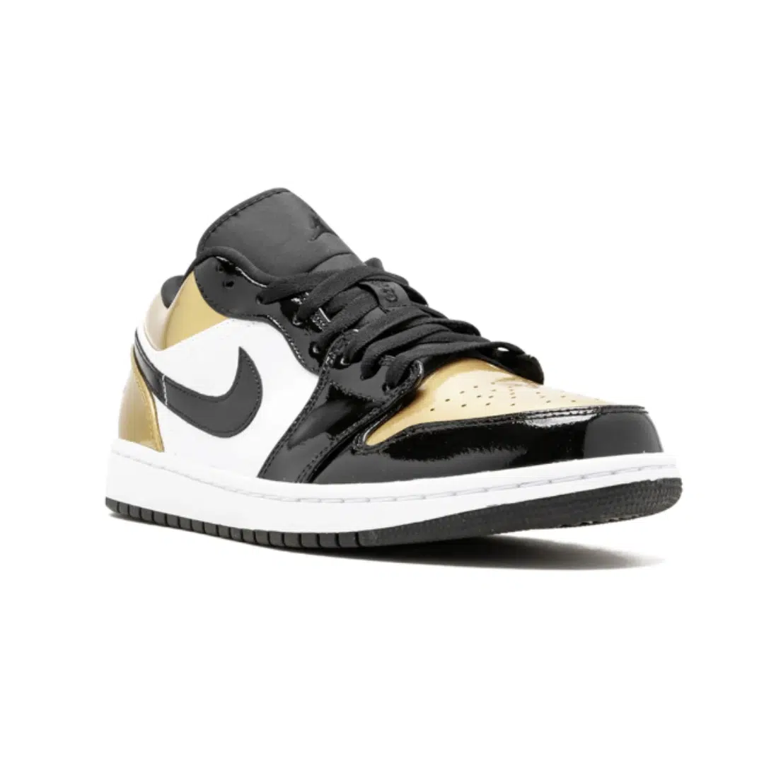 ⁦Air Jordan 1 Low Gold Toe sneakers – גורדן 1⁩ – תמונה ⁦2⁩