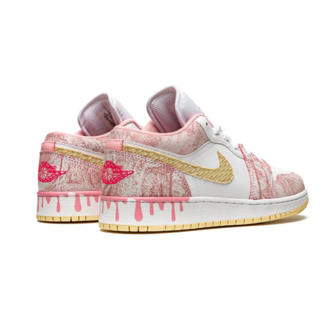 ⁦Air Jordan 1 Low SE Paint Drip sneakers – גורדן 1⁩ – תמונה ⁦3⁩